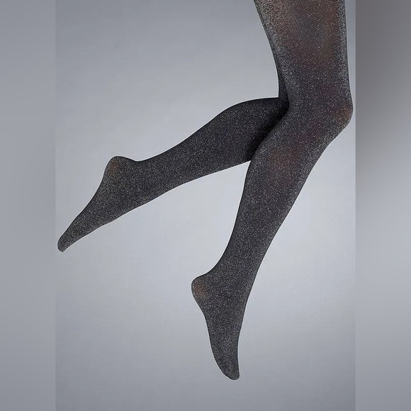 NWT Simply Vera Vera Wang Runway Collection Glitzy Glam Control Top Tights - Picture 2 of 2